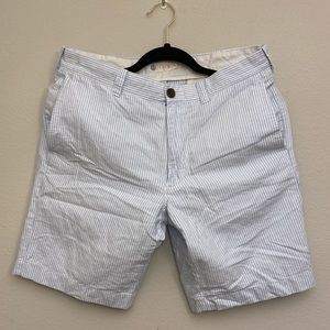 J. Crew Chambray Pin Stripe Short